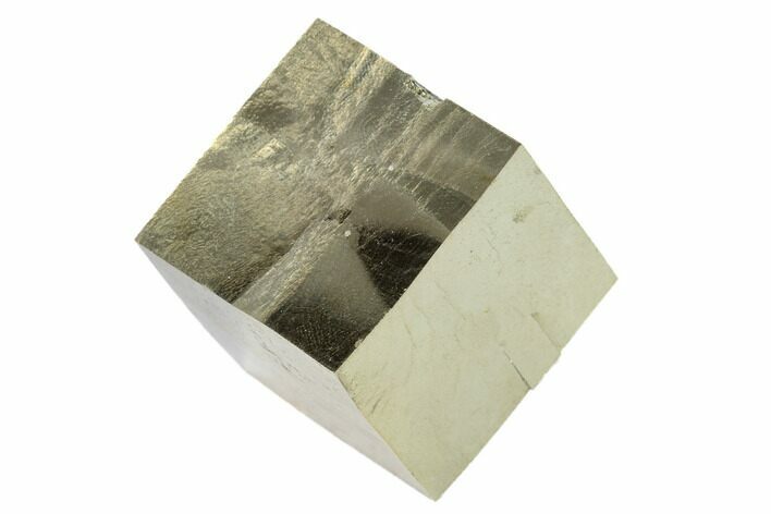 Natural Pyrite Cube - Victoria Mine, Spain #168557